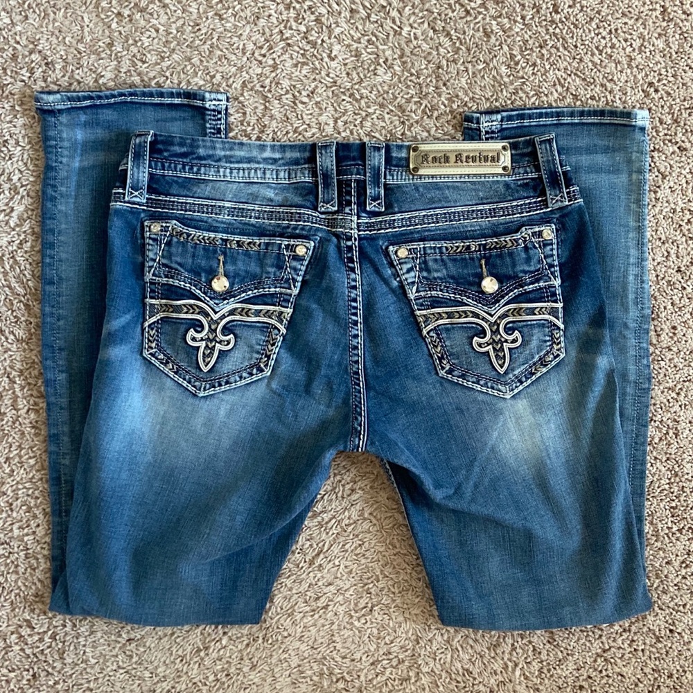 Rock Revival Linnett East straight jeans 31 Buckle